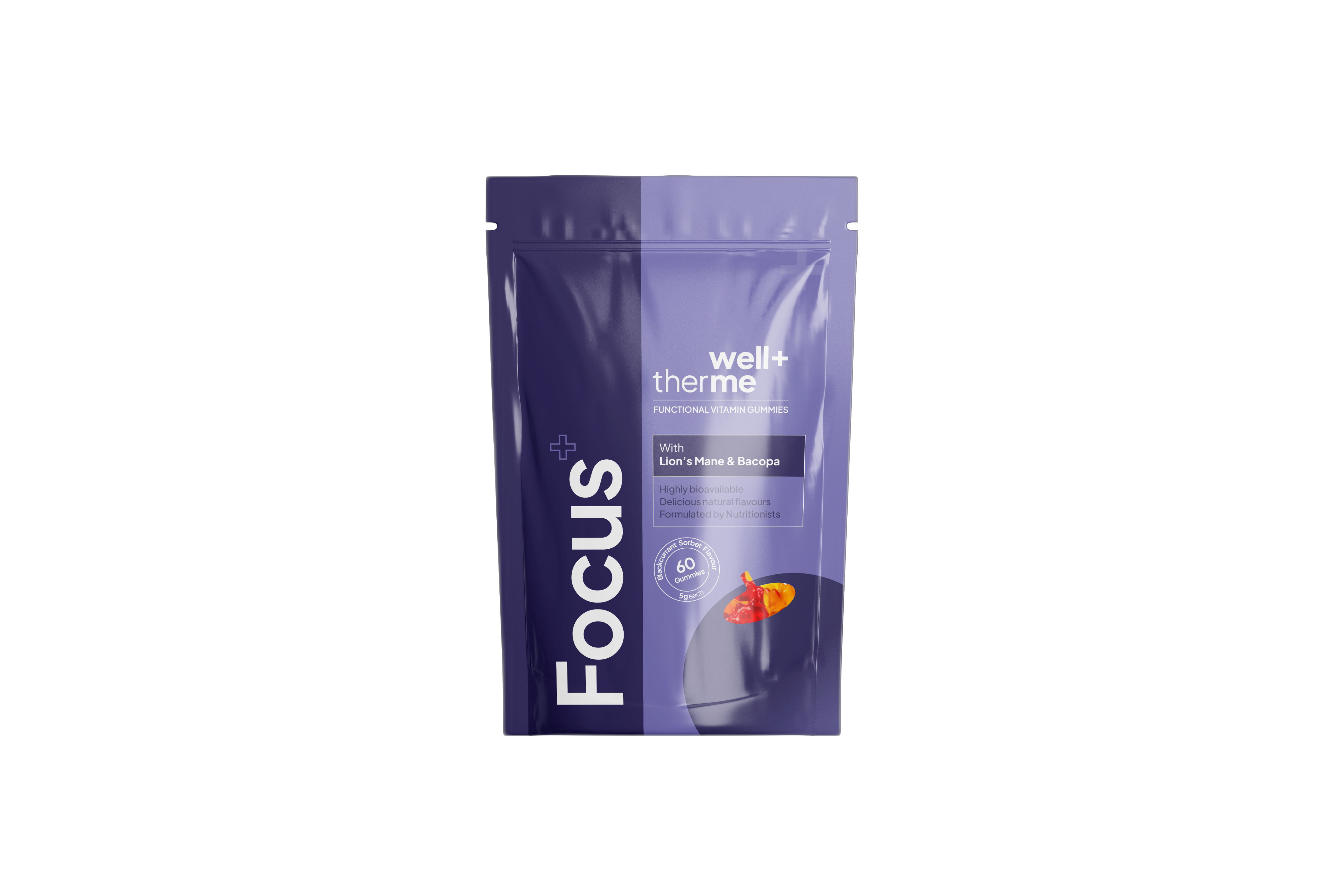 Focus Gummies - Blackcurrant Sorbet flavour